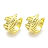 Brass Cuff Earrings EJEW-C104-056G-1