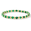 Natural Gemstone Beaded Stretch Bracelets TU5709-13-1