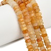 Natural Yellow Aventurine Beads Strands G-G317-A05-3x6mm-1