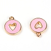 Zinc Alloy Enamel Charms ENAM-TAC0013-18D-1