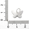 925 Sterling Silver Enamel Butterfly Charms STER-D300-28P-06-3