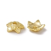 5-Petal Brass Bead Cap KK-A172-15G-2