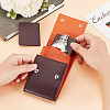 Portable PU Leather Single Watch Pouch Storage Bags ABAG-WH0048-20A-3