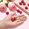 10Pcs Baking Paint Glass Beads GLAA-CJ0002-96-4