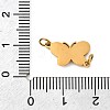304 Stainless Steel Enamel Butterfly Connector Charms STAS-B093-24G-3