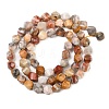 Natural Crazy Agate Beads Strands G-P611-C06-01-3