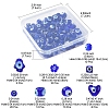 80Pcs 8 Styles Handmade Lampwork Evil Eye Beads LAMP-FS0001-38B-4