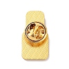 Golden Alloy Brooches JEWB-K020-01B-G-2