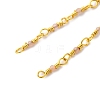 Brass Chain Necklace Making KK-K337-13G-02-2