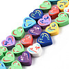 Handmade Polymer Clay Beads Strands CLAY-N010-086A-1