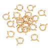 20Pcs Brass Spring Ring Clasps KK-TA0008-85G-02-3