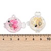 Transparent Luminous Acrylic Pendants TACR-Z002-02-4