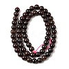 Garnet Round Beads Strands G-O081-01-6mm-3