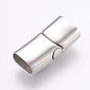 304 Stainless Steel Magnetic Clasps STAS-L189-21P-2