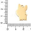 304 Stainless Steel Pendants SA-CBAE115-10G-3
