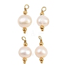 Natural Pearl Pendants PA-CBA0A45-11G-1