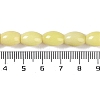 Natural Yellow Jade Beads Strands G-K362-I10-05-5