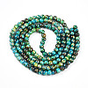 Baking Paint Glass Beads Strands DGLA-N003-6mm-B08-3