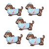 Baking Paint Alloy Pendants FIND-I072-04-1
