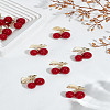 10Pcs ABS Plastic Pendants FIND-LP0009-96-1