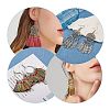 DIY Tassel Drop Earring Making Kit DIY-SZ0007-08-4