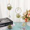 2Pcs Iron Plant Hanger HJEW-OC00169-4