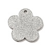 Non-Tarnish 304 Stainless Steel Pendants STAS-J040-18B-P-1