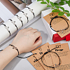 10Pcs Alloy Stethoscope Link Bracelets BJEW-DC0001-16-3