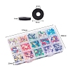 2400Pcs 15 Colors Handmade Polymer Clay Beads CLAY-YW0001-27A-3
