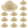 Doll Straw Hat DIY-WH0504-827A-1