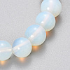 Synthetic Opalite Beaded Stretch Bracelets BJEW-Q692-47-10mm-2