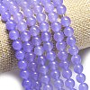 Natural Malaysia Jade Beads Strands G-L645-C01-12mm-06-3