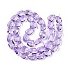 Electroplate Glass Beads Strands X-EGLA-N012-05B-2