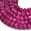 Faceted Dyed Natural White Jade Beads Strands GG-CBAE966-01B-P-3