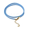 Nylon Milan Cord Necklace Making MAK-M028-01G-14-2