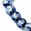 Glow in the Dark Luminous Style Handmade Silver Foil Glass Round Beads FOIL-I006-12mm-02-6