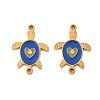 304 Stainless Steel Enamel Connector Charms STAS-Z139-02G-1