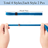 8Pcs 4 Colors Polyester Eyeglasses Strap AJEW-DJ0004-35-2