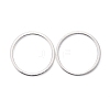 Brass Linking Rings KK-Y003-03F-S-2