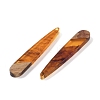 Resin & Wood Pendants WOOD-F015-01C-2