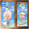 8 Sheets 8 Styles PVC Waterproof Wall Stickers DIY-WH0345-105-1