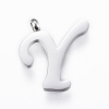Tarnish Resistant 304 Stainless Steel Pendants STAS-F129-Y-P-1