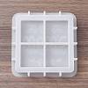 Square Mother's Day Word MOM DIY Tray Silicone Molds LS-DIY-G112-02C-4