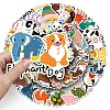 50Pcs Animal PET Waterproof Stickers PW-WG97F31-01-3