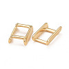 Eco-Friendly Brass Watch Band Clasps LS-KK-M225-34G-2