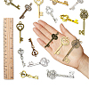 SUNNYCLUE Skeleton Key Charm DIY Jewelry Making Kit for Crafts Gifts DIY-SC0017-42-4