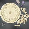 Wooden Runes Set Engraved Board PW-WG38211-01-2