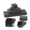 10Pcs 5 Styles Texture Paper Jewelry Gift Boxes OBOX-FS0001-01A-1