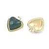 Natural Moss Agate Pendants GG-CBA110A-01G-2