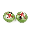 Christmas Handmade Lampwork Enamel Beads LAMP-C020-03H-3